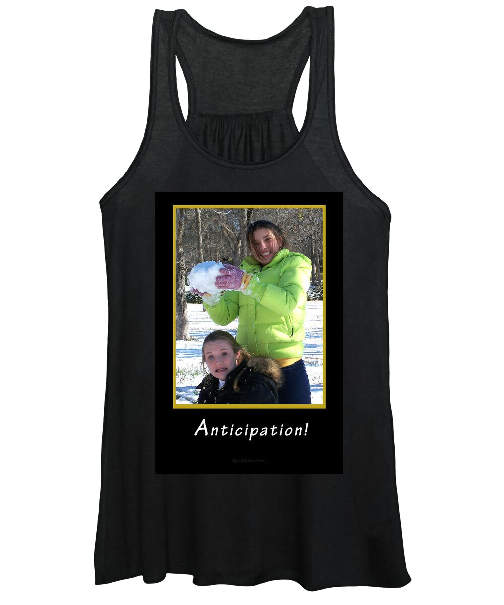 Texas Women's Tank Top featuring the photograph Anticipation by Erich Grant