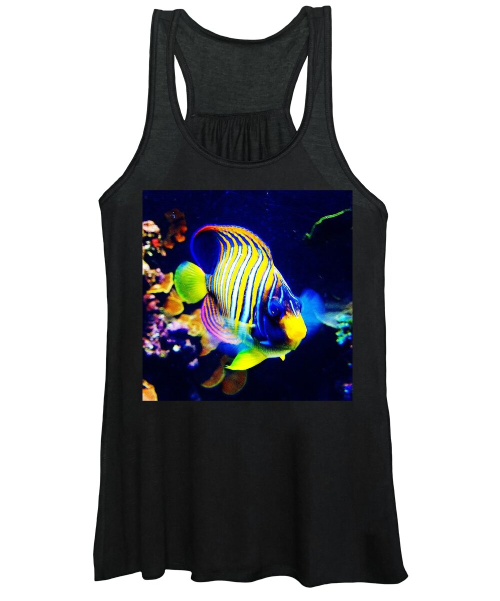 Colorado Women's Tank Top featuring the photograph At The Denver Aquarium. #fish #denver by Austin Tuxedo Cat