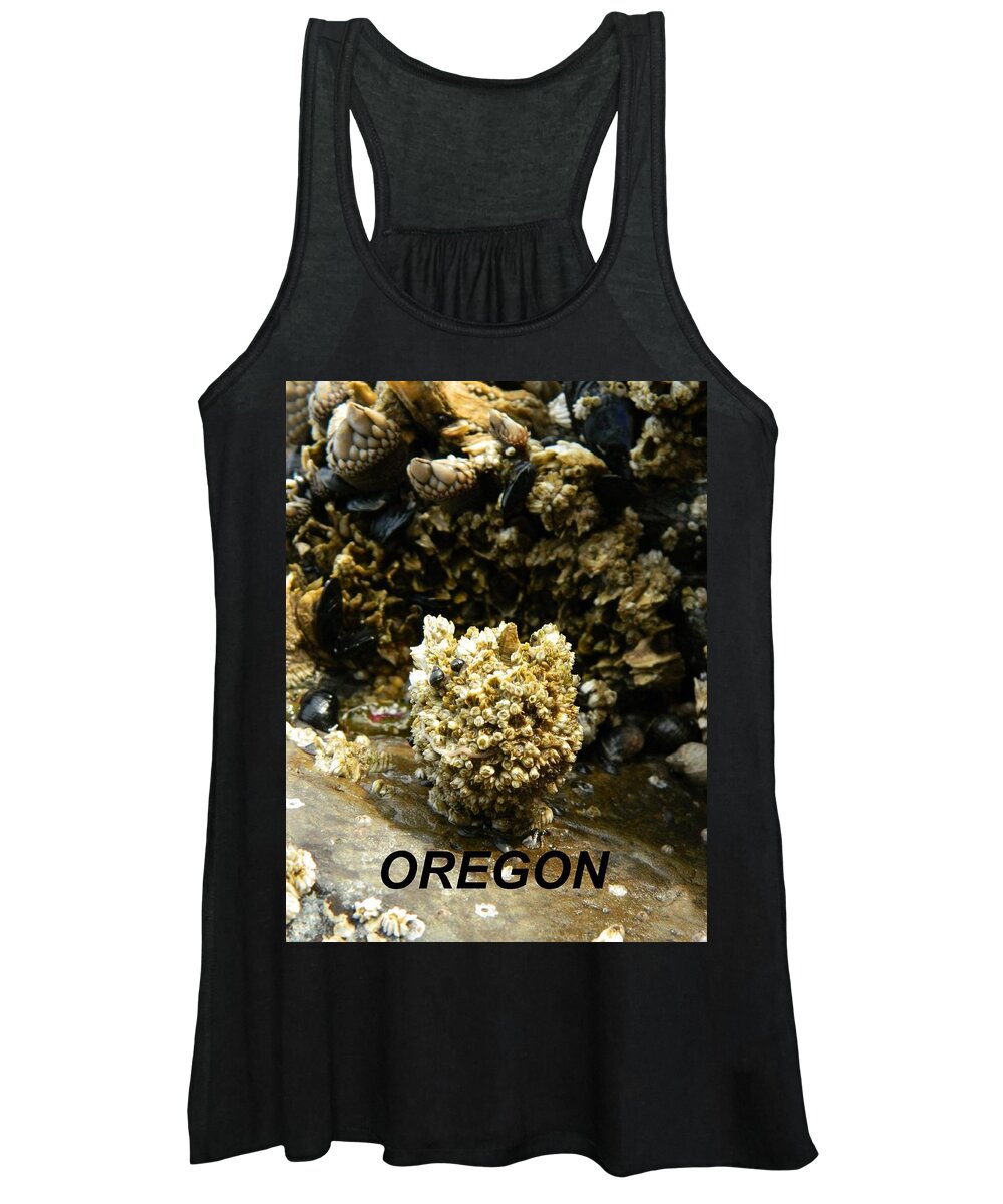 Worms Women's Tank Top featuring the photograph Barnacle With Worm by Gallery Of Hope 