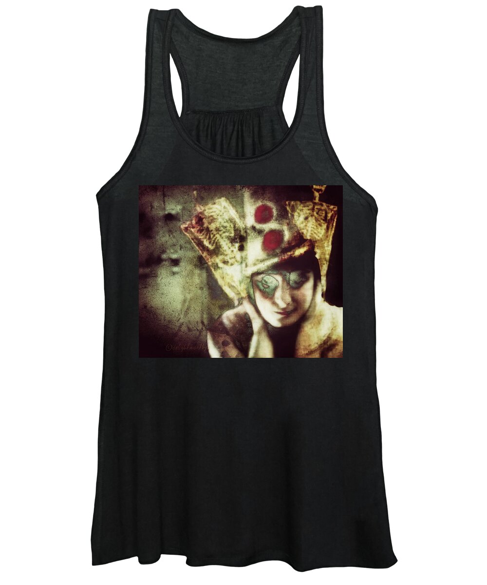 Woman Women's Tank Top featuring the digital art Be Careful What You Wish For by Delight Worthyn