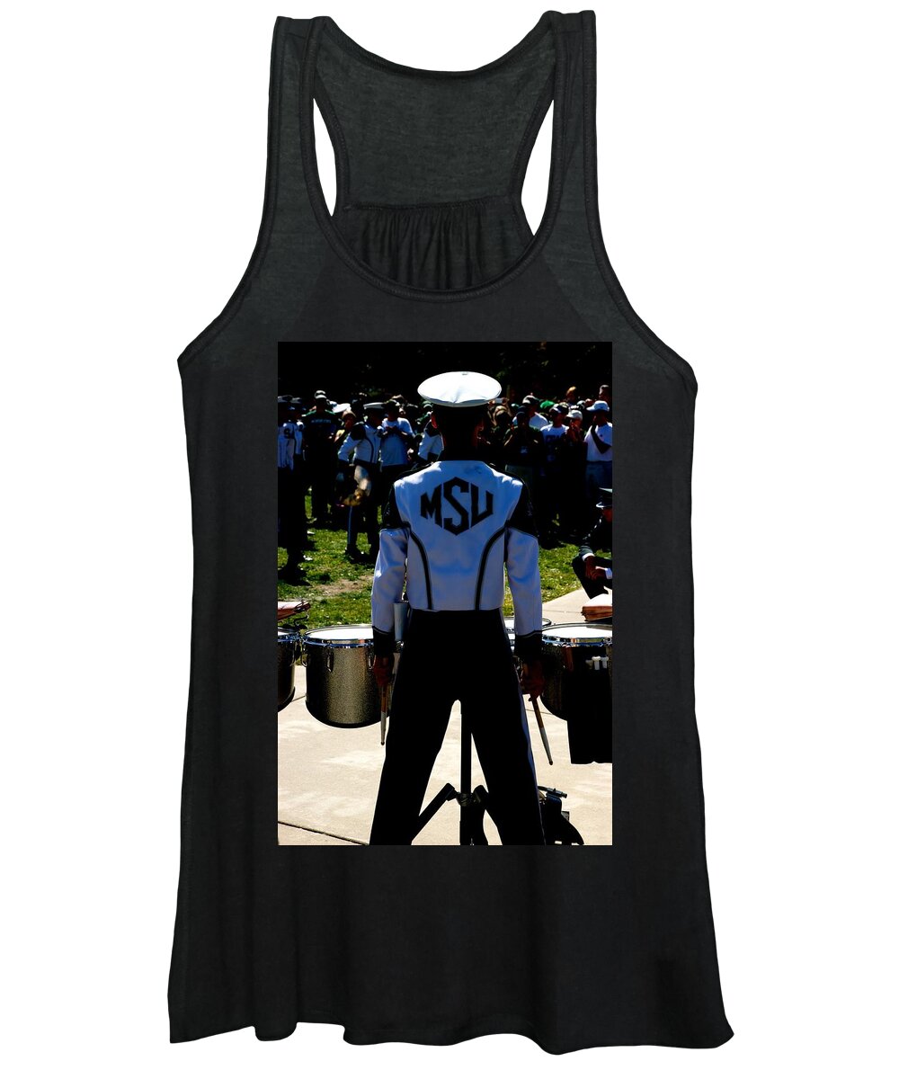 Band Women's Tank Top featuring the photograph Beat by Joseph Yarbrough