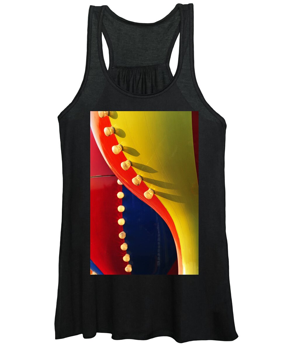 Abstract Women's Tank Top featuring the photograph Betty by Skip Hunt