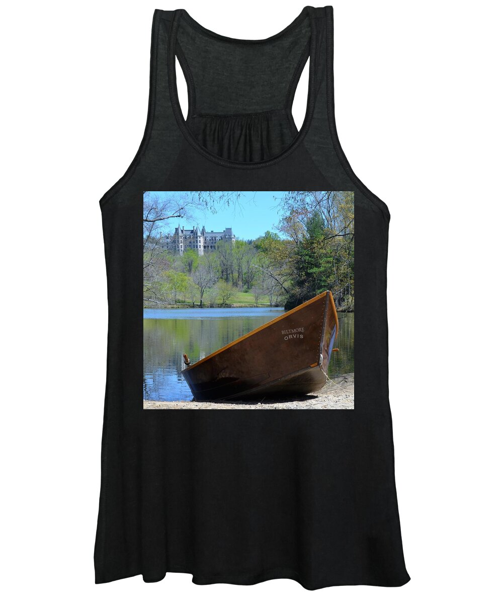 A Grand House Women's Tank Top featuring the photograph Biltmore by Chuck Brown