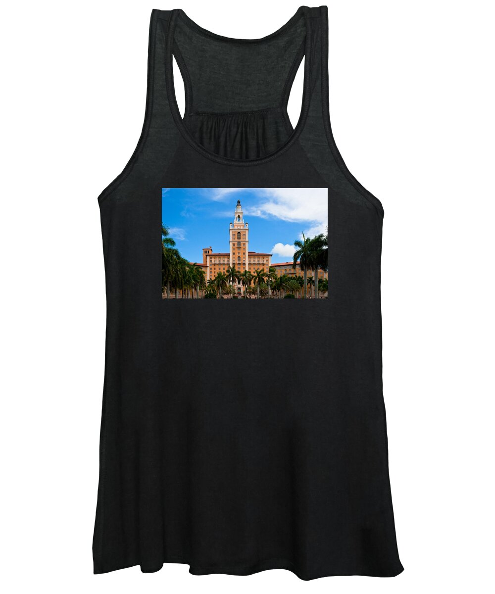 Biltmore Women's Tank Top featuring the photograph Biltmore Hotel by Ed Gleichman