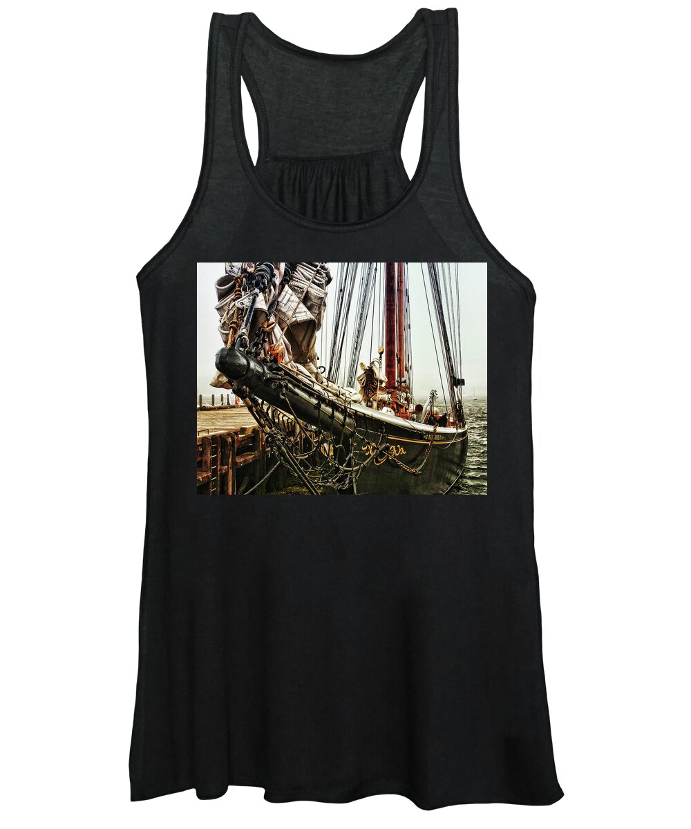 Bluenose Women's Tank Top featuring the photograph Bluenose by Tatiana Travelways