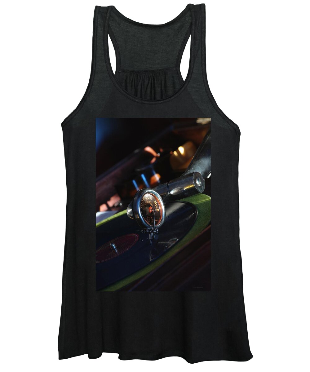 Victrola Women's Tank Top featuring the photograph Breaking The Sound Barrier... by Arthur Miller