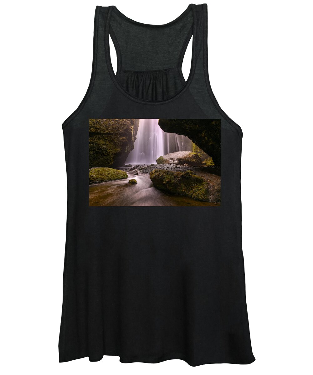 Iceland Women's Tank Top featuring the photograph Cavern of Dreams by Dustin LeFevre