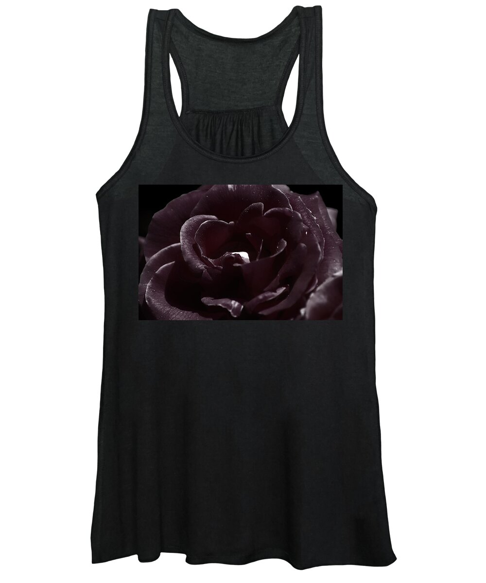 Clay Women's Tank Top featuring the photograph Cranberry Rose by Clayton Bruster