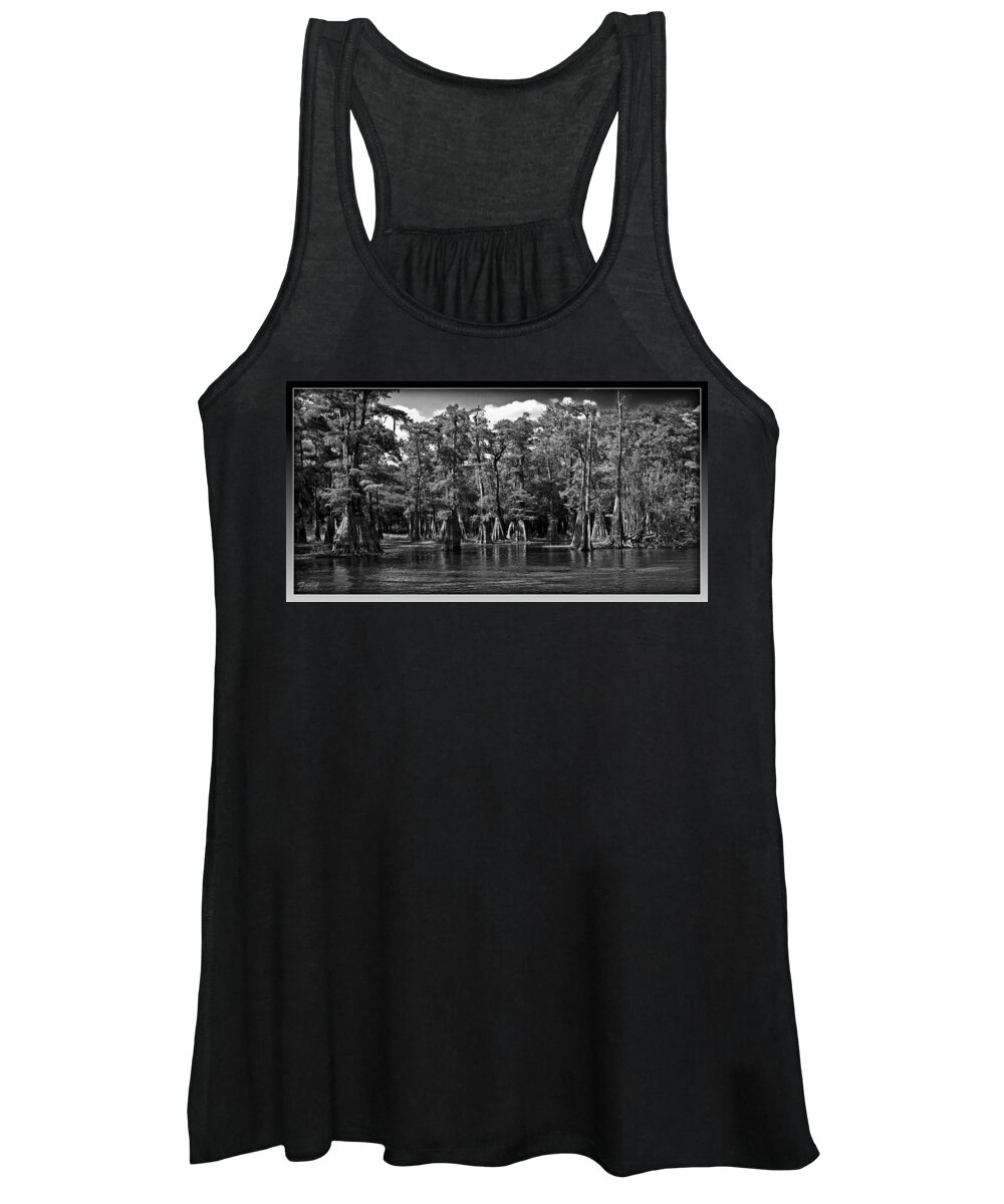 Cypress Women's Tank Top featuring the photograph Cypress on the Suwannee by Farol Tomson