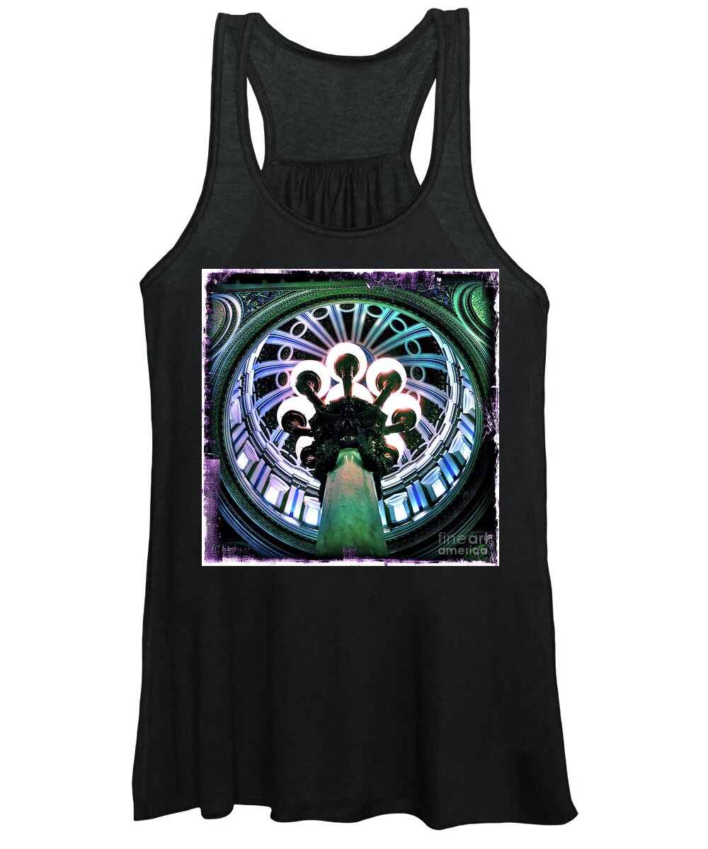 Dome Women's Tank Top featuring the photograph Dome of Light by Kevyn Bashore