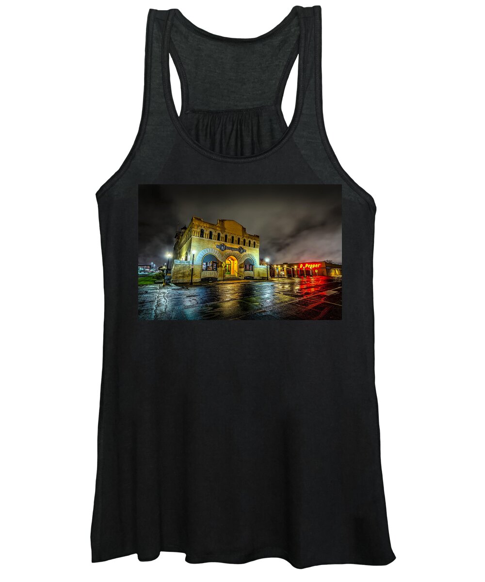 Can Women's Tank Top featuring the photograph Dr Pepper Museum by David Morefield