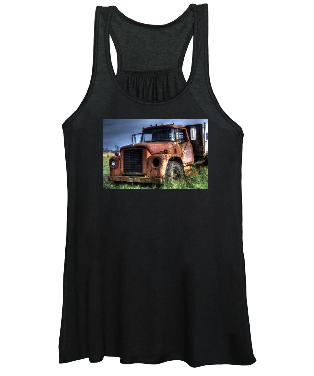 Sold Women's Tank Top featuring the photograph Earl Latsha Lumber Company Version 3 by Shelley Neff