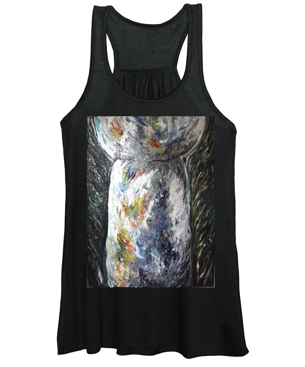 Guam Women's Tank Top featuring the painting Earth Latte Stone by Michelle Pier