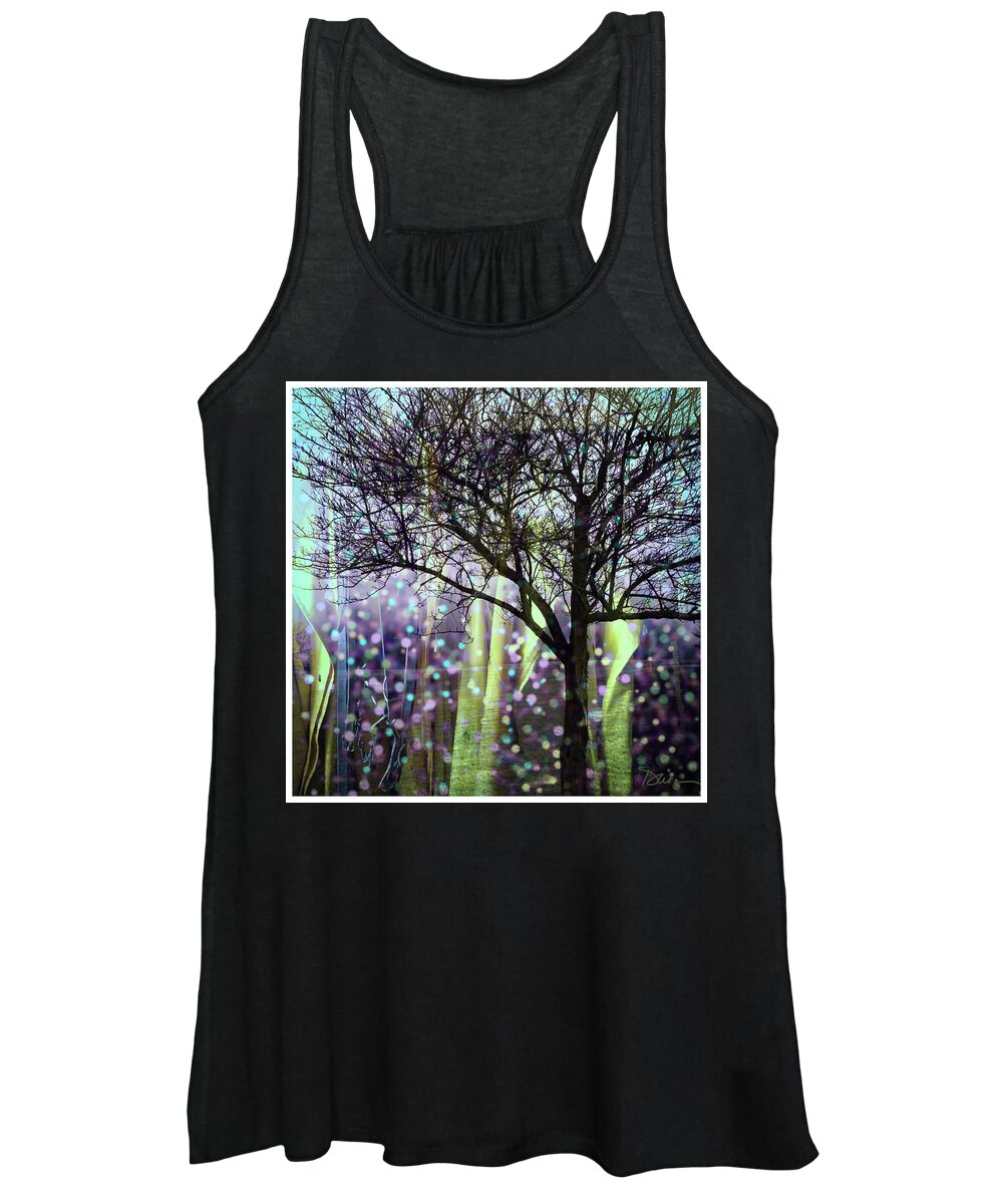 Tree Women's Tank Top featuring the photograph Elements by Peggy Dietz
