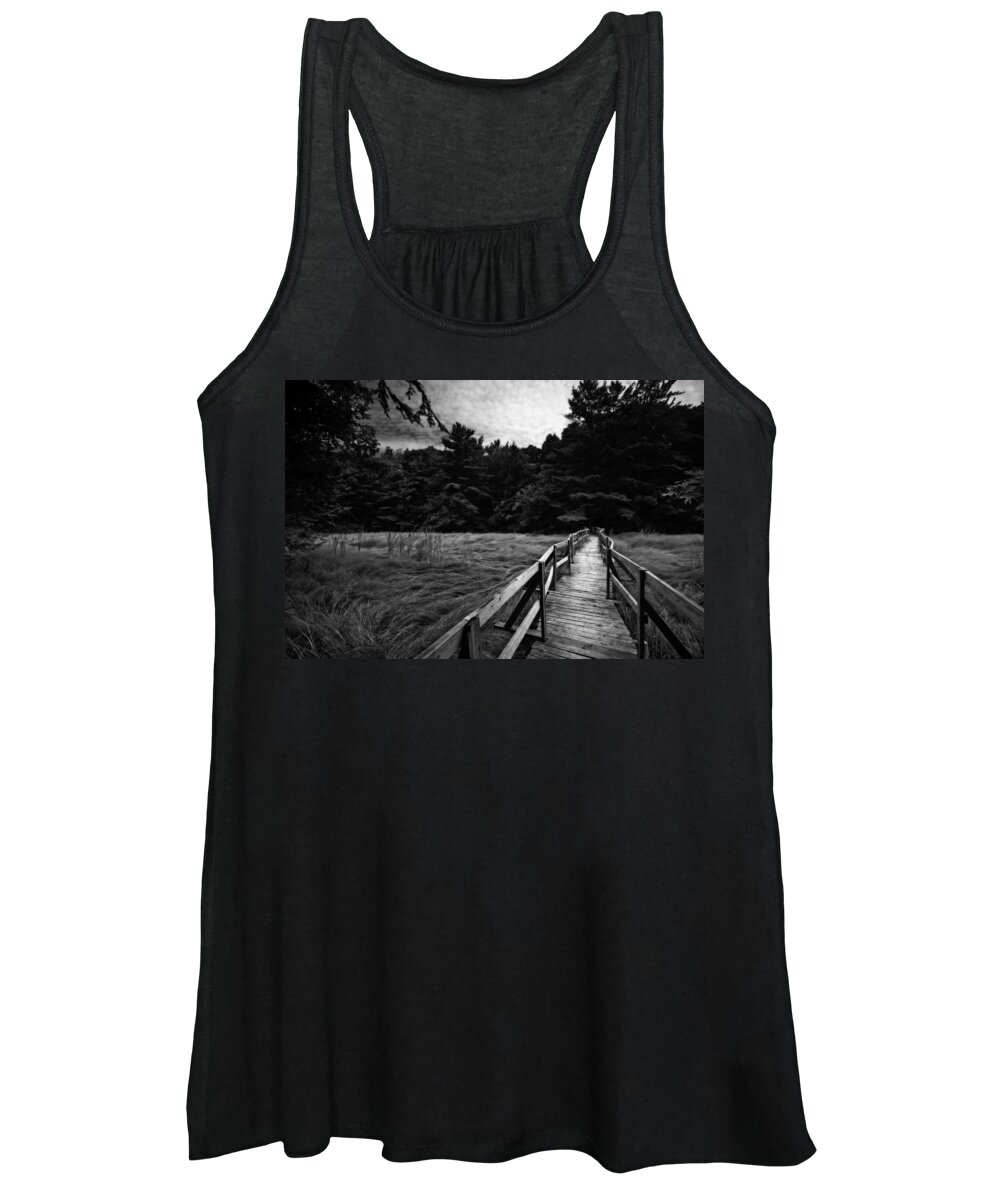 Portland Women's Tank Top featuring the photograph Fore River Marsh by Neil Shapiro