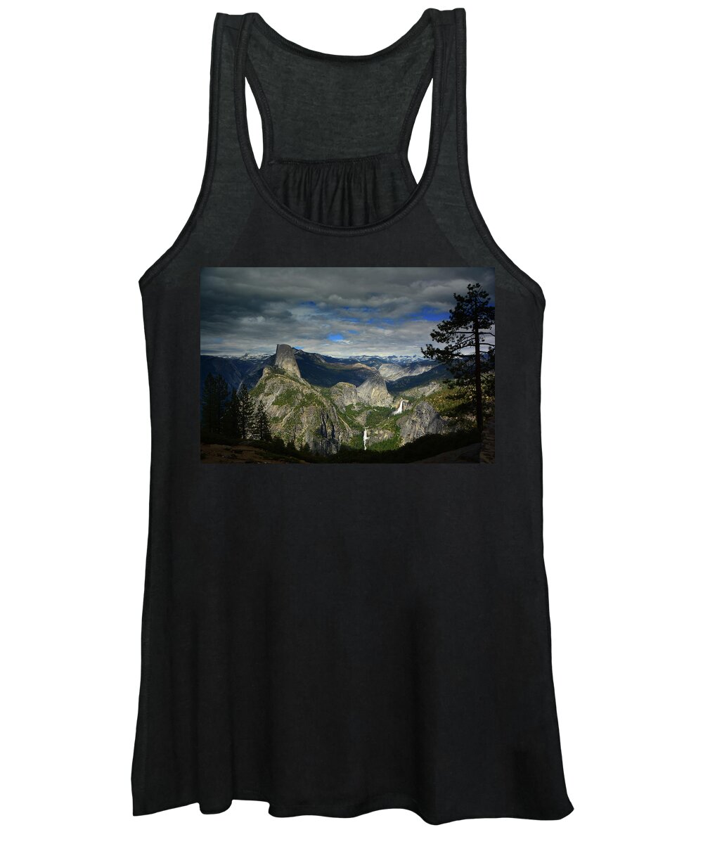 Glacier Point Women's Tank Top featuring the photograph Glacier Point by Raymond Salani III
