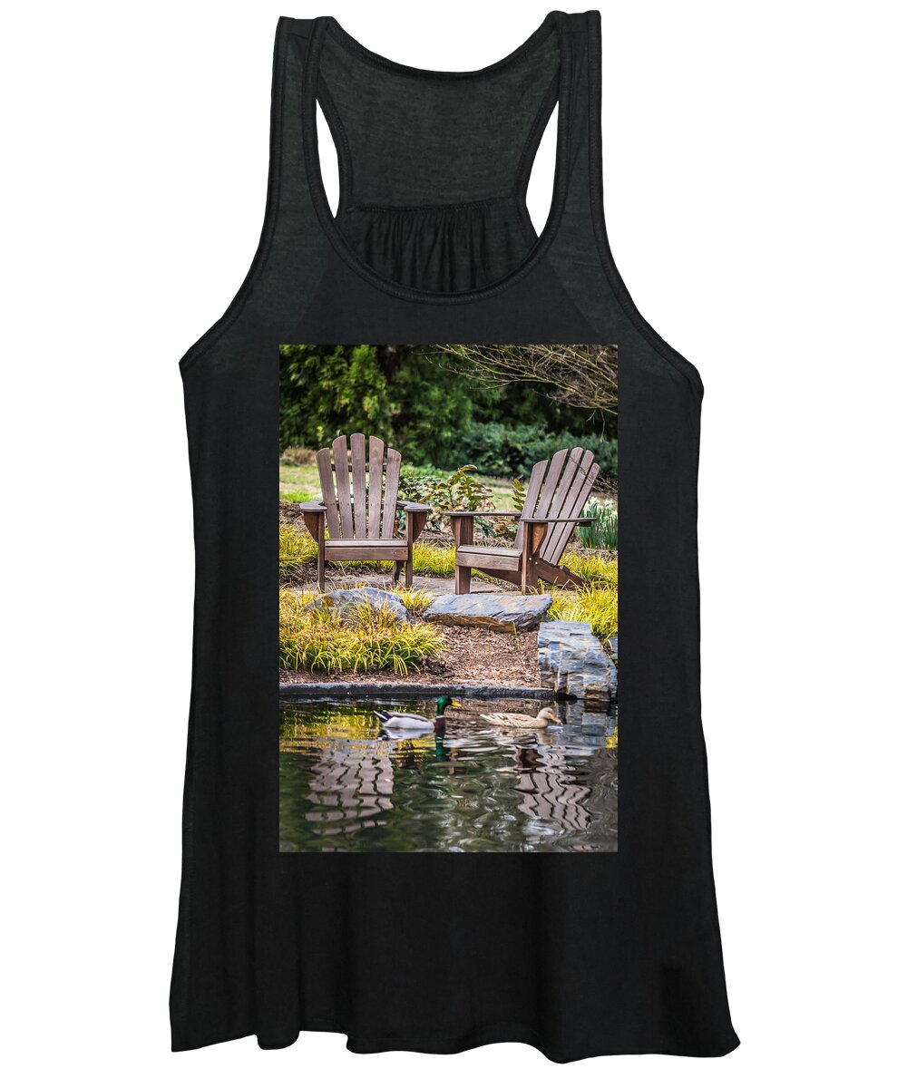 2016 Women's Tank Top featuring the photograph Happiness goes on by Wade Brooks