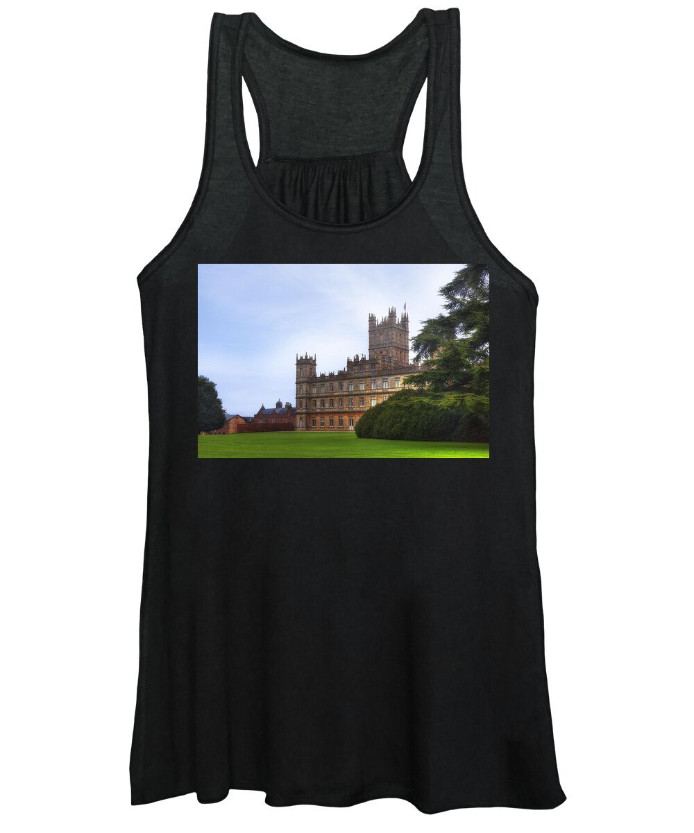 Highclere Castle Women's Tank Top featuring the photograph Highclere Castle by Joana Kruse