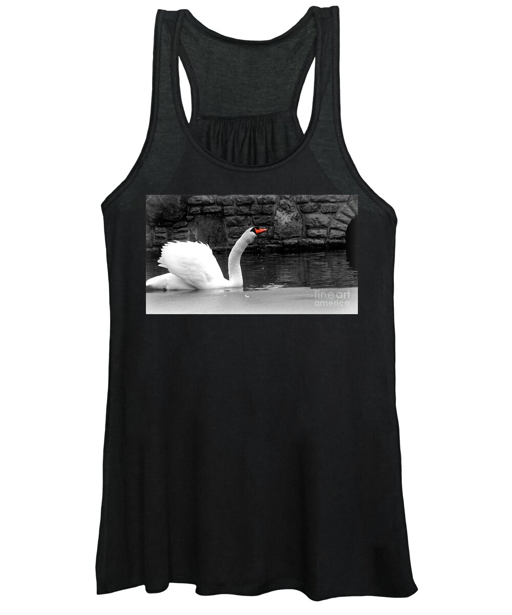 1000 Views Women's Tank Top featuring the photograph His Majesty On Ice by Jenny Revitz Soper