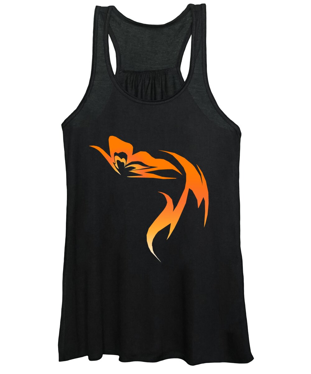 Hope Women's Tank Top featuring the digital art Hope is the Flame by Alice Chen