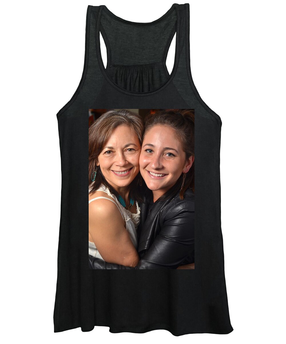 Reunion Women's Tank Top featuring the photograph I HEART Family by Carle Aldrete