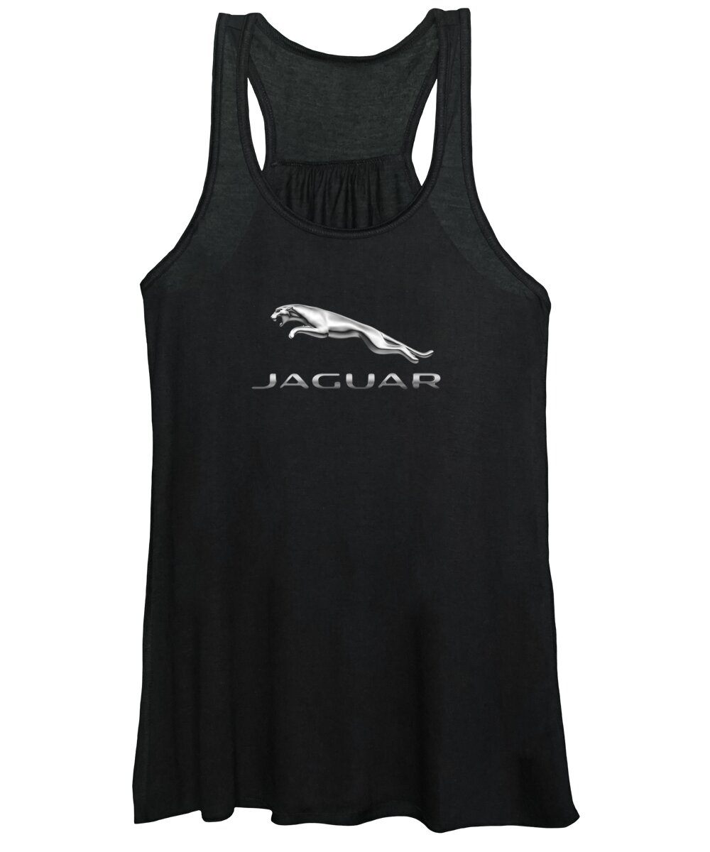 Jaguar Women's Tank Top featuring the photograph Jaguar Logo by Ericamaxine Price