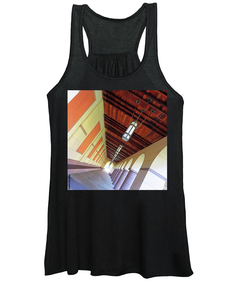 Keepaustinweird Women's Tank Top featuring the photograph Just Trying To Keep It All In by Austin Tuxedo Cat