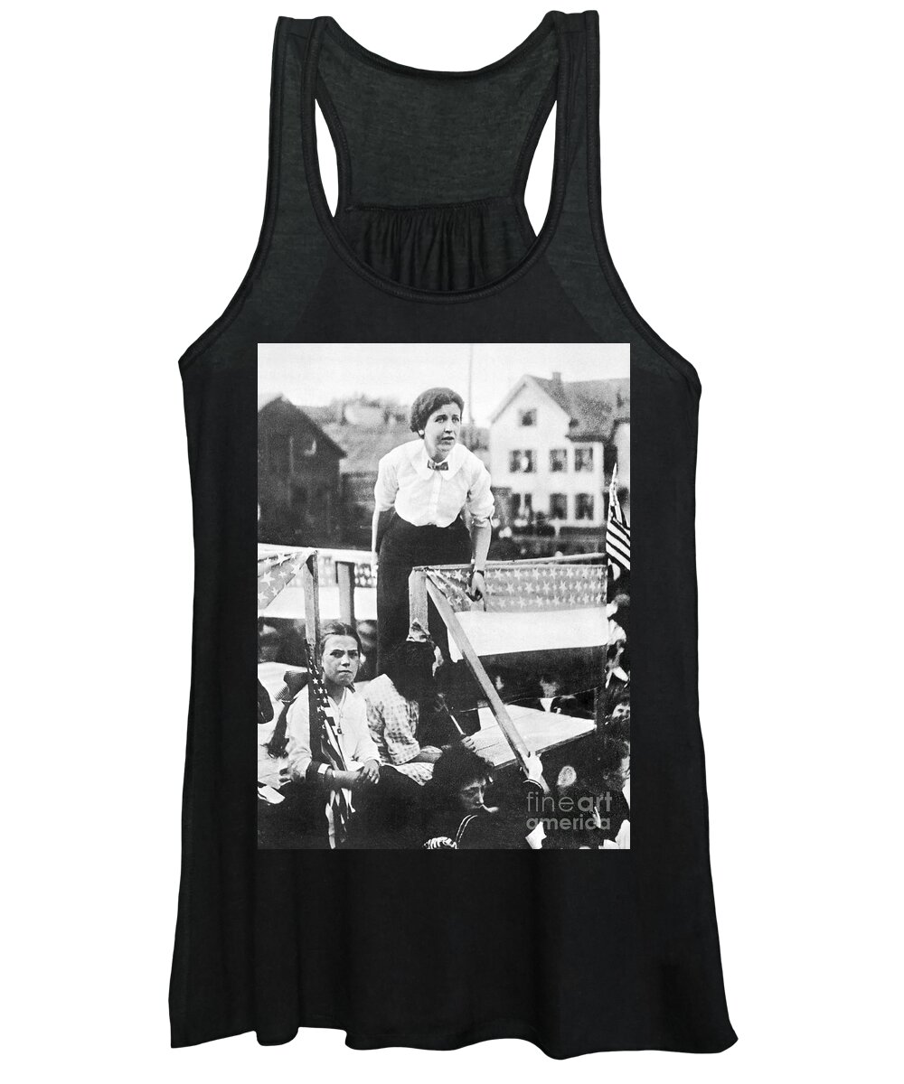 1912 Women's Tank Top featuring the photograph Labor Strike, 1912 by Granger