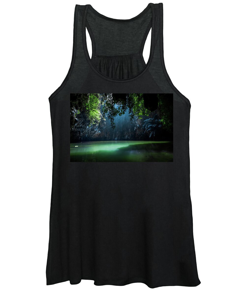 #faatoppicks Women's Tank Top featuring the photograph Lagoon by Nicklas Gustafsson