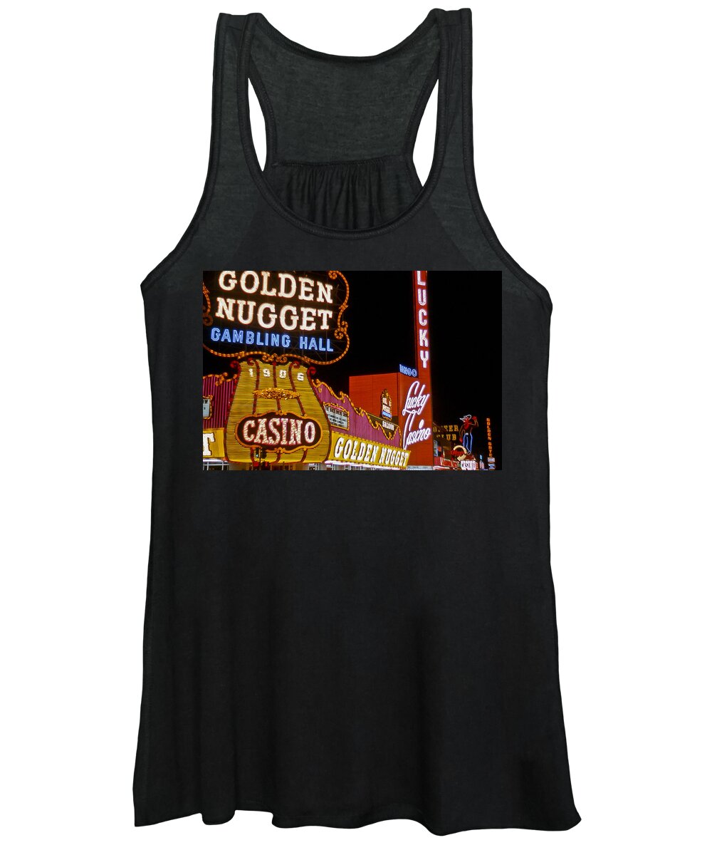 Las Vegas Women's Tank Top featuring the photograph Las Vegas 1964 I by Albert Seger