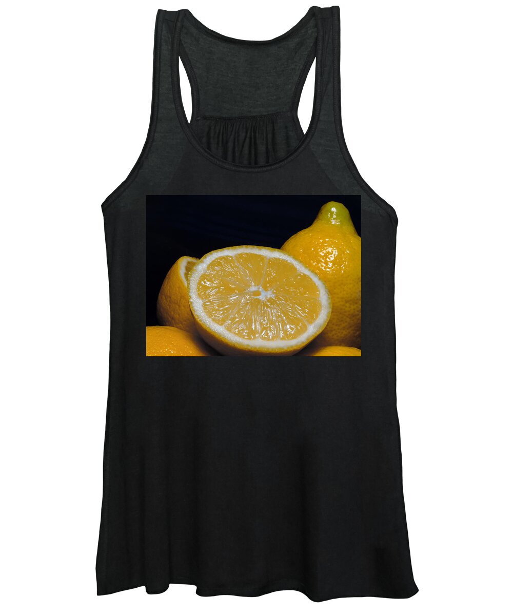 Food Women's Tank Top featuring the photograph Life Gives You Lemons by Thomas Pipia