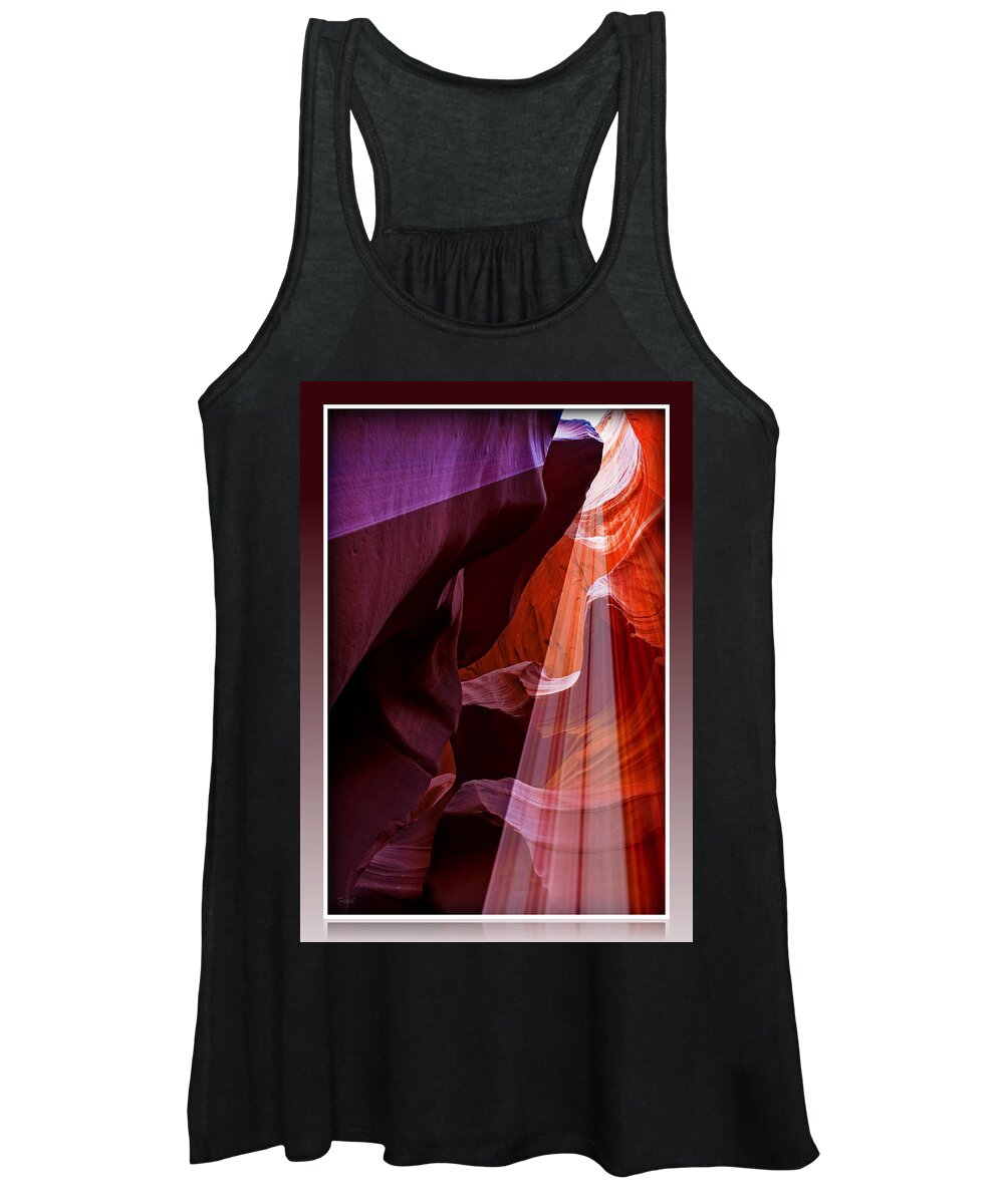 Antelope Women's Tank Top featuring the photograph Looking Up by Farol Tomson