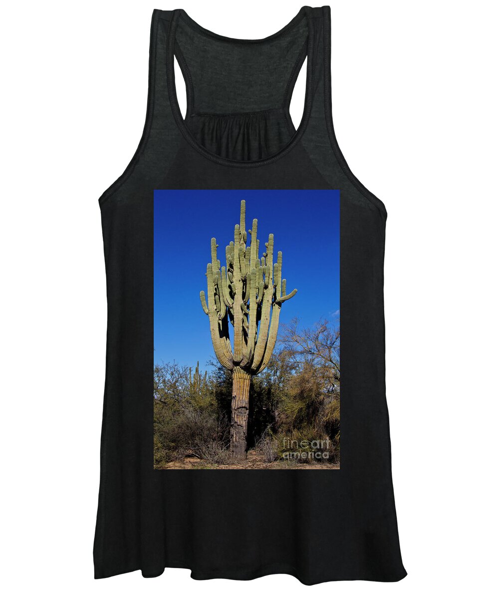 Arizona Women's Tank Top featuring the photograph Many Arms by Kathy McClure