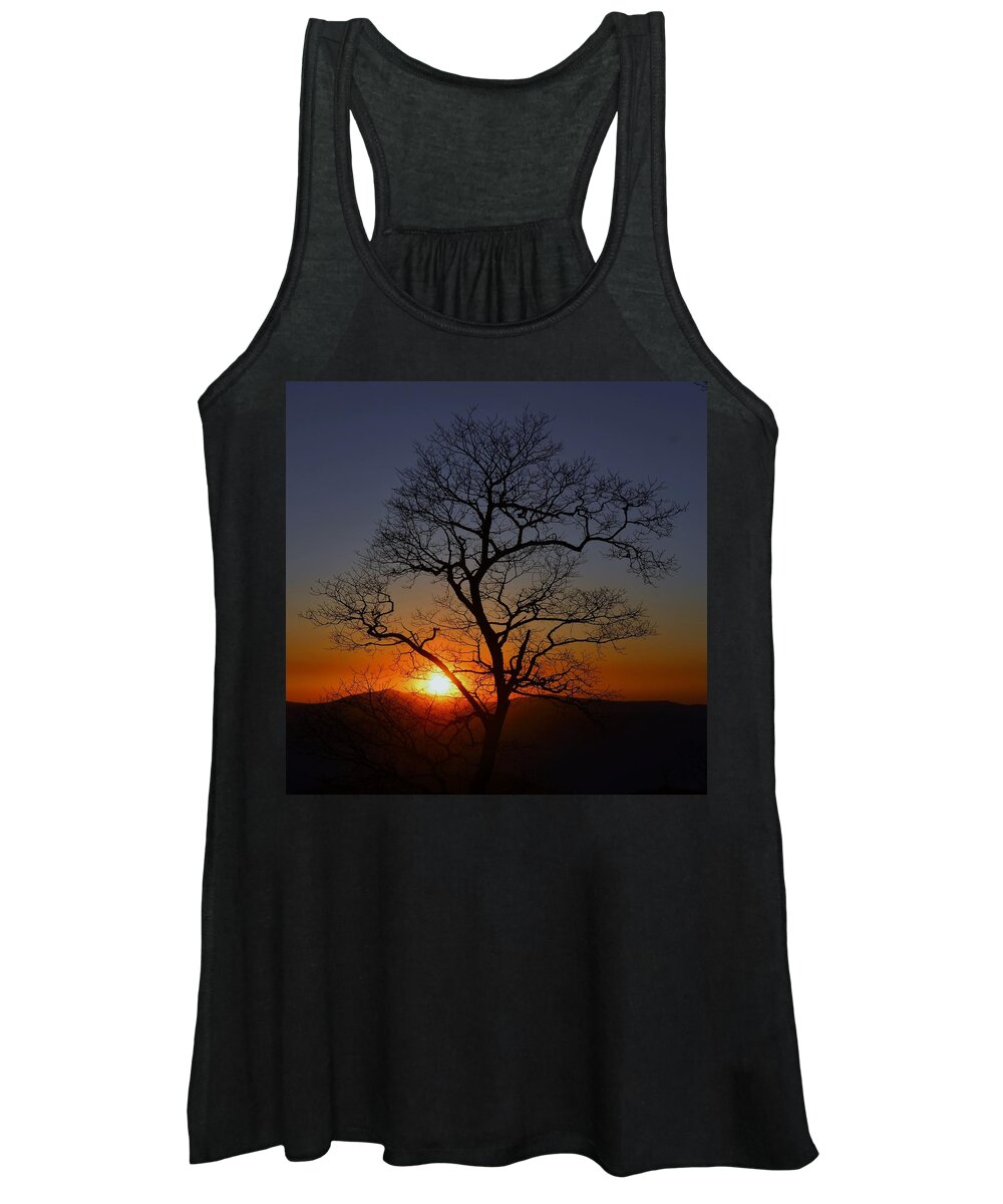 Landscape Women's Tank Top featuring the photograph Mile High by Chuck Brown
