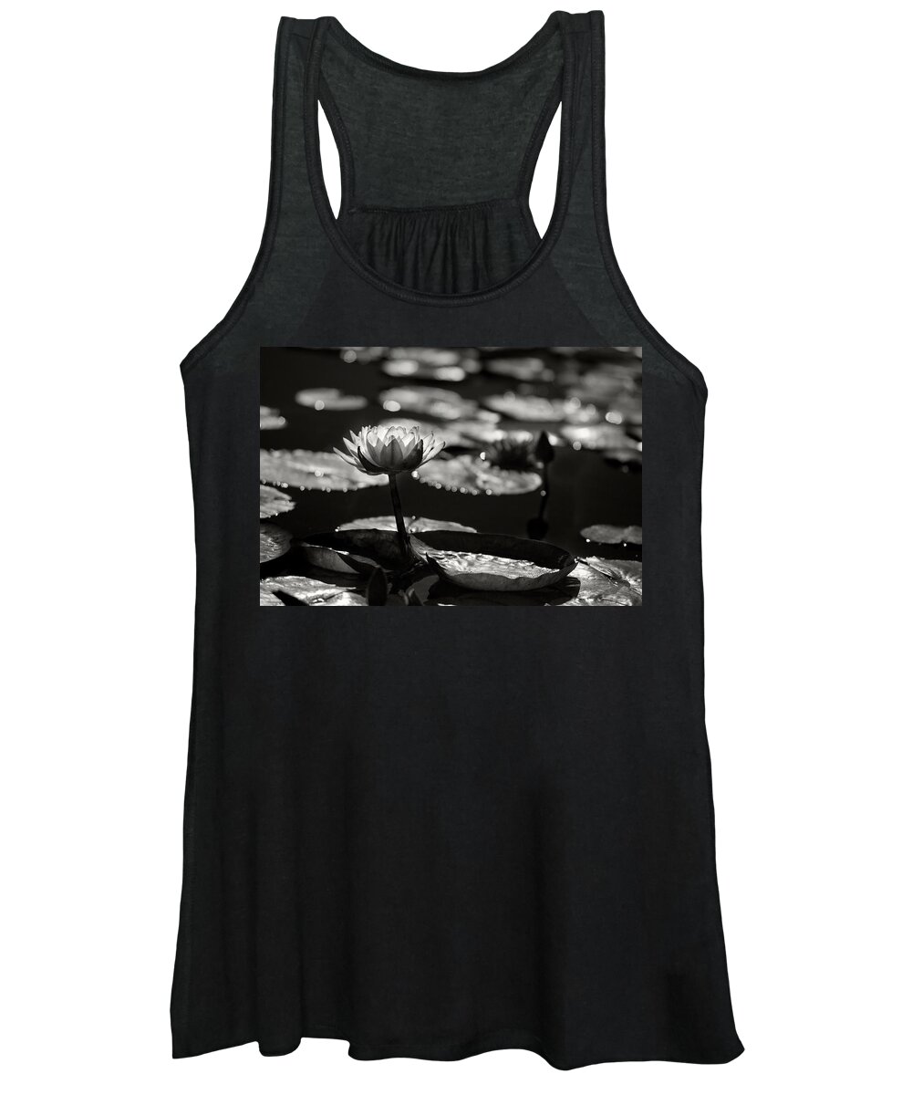 Lotus Women's Tank Top featuring the photograph Mission Lotus by Denise Dube