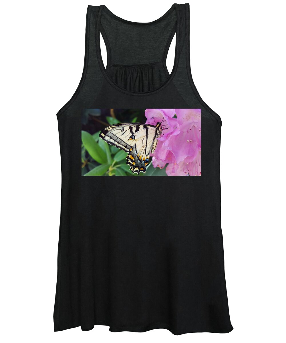 Butterfly Women's Tank Top featuring the photograph Tuesday One by Dani McEvoy