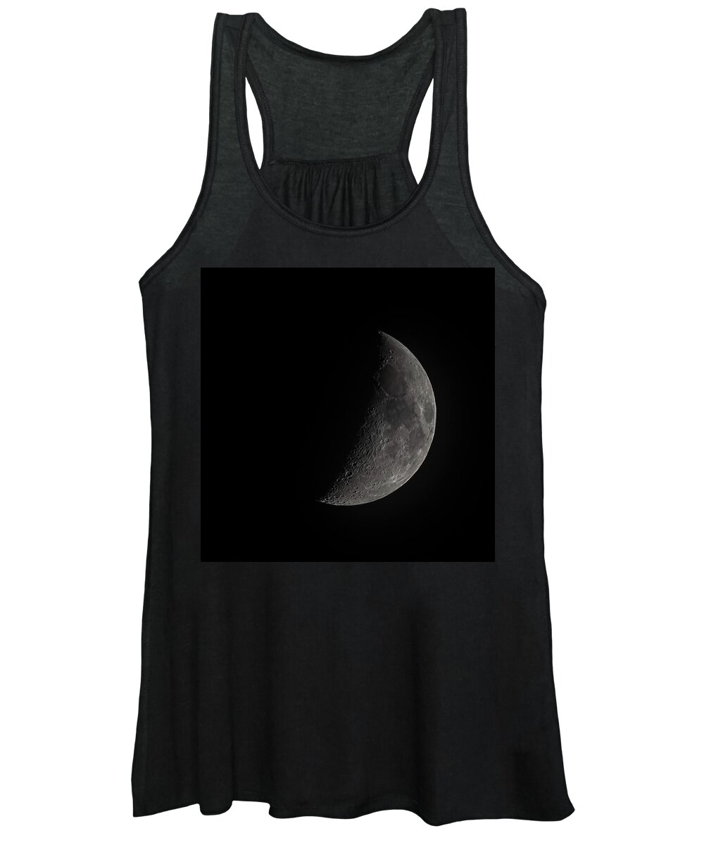 Moon Women's Tank Top featuring the photograph Moon Dreamer by Mike Gifford