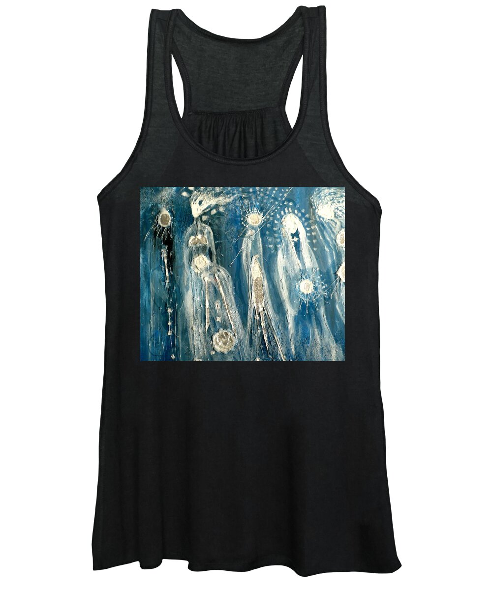 Mother Women's Tank Top featuring the painting Mothers by 'REA' Gallery