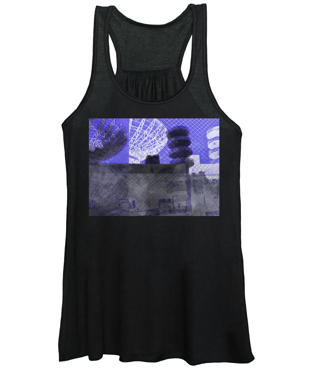 Radar Women's Tank Top featuring the photograph Mystery Contact by Andy Rhodes