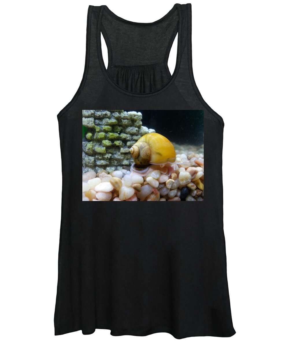 Mystery Snail Women's Tank Top featuring the photograph Mystery Snail by Robert Knight
