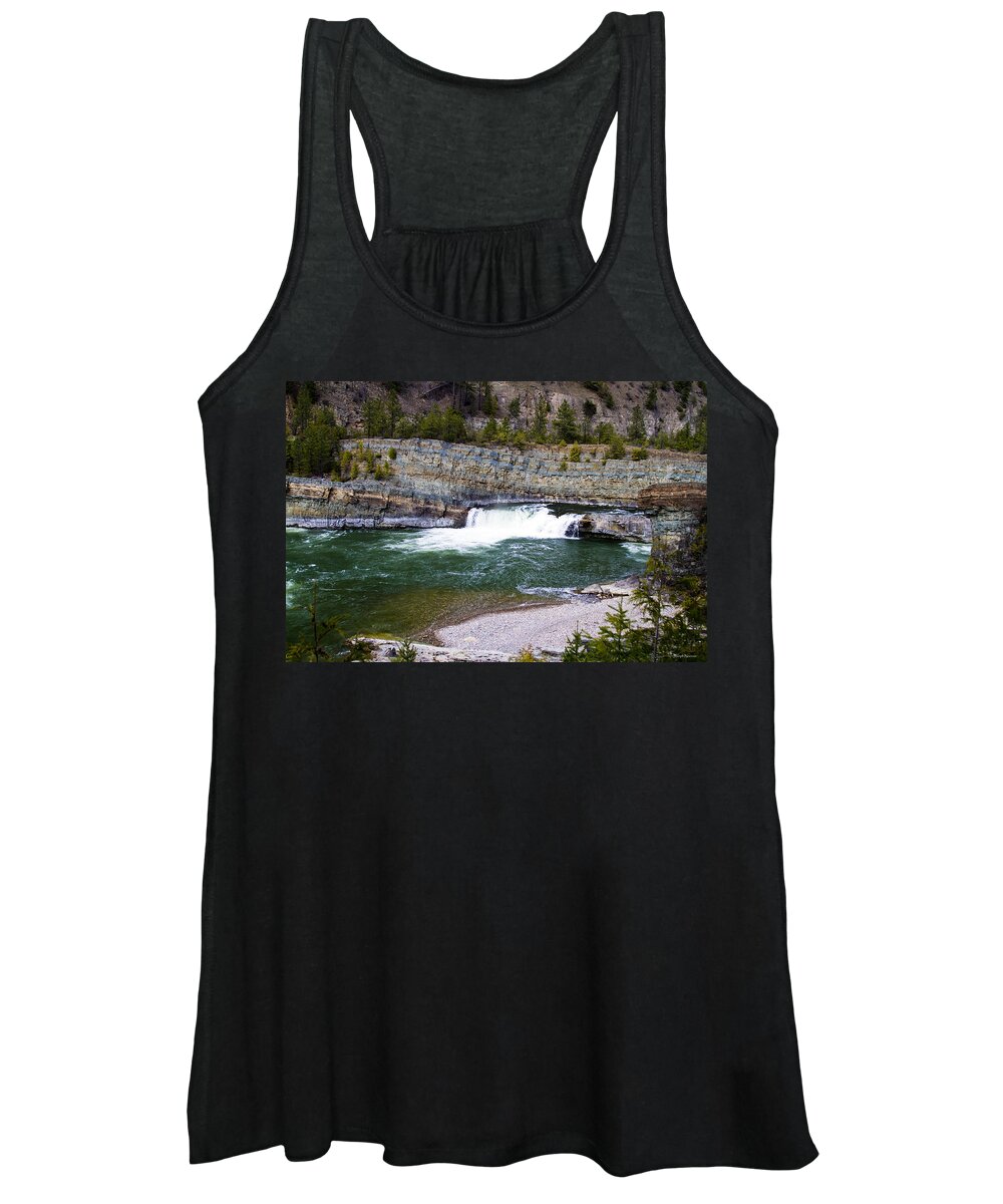 Montana Women's Tank Top featuring the photograph Oasis of Serenity by Joseph Noonan
