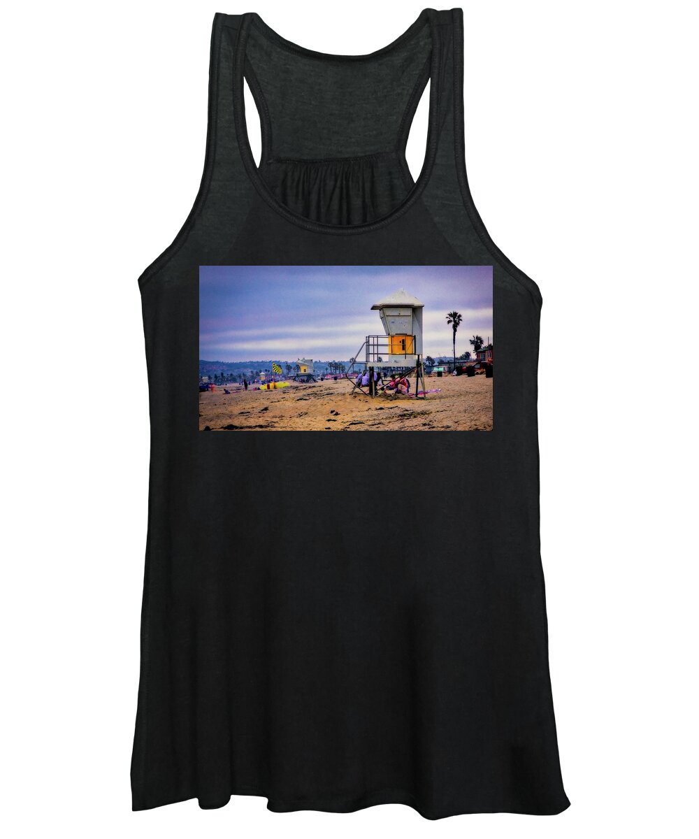 Ocean Beach Women's Tank Top featuring the photograph Ocean Beach by Bryant Coffey