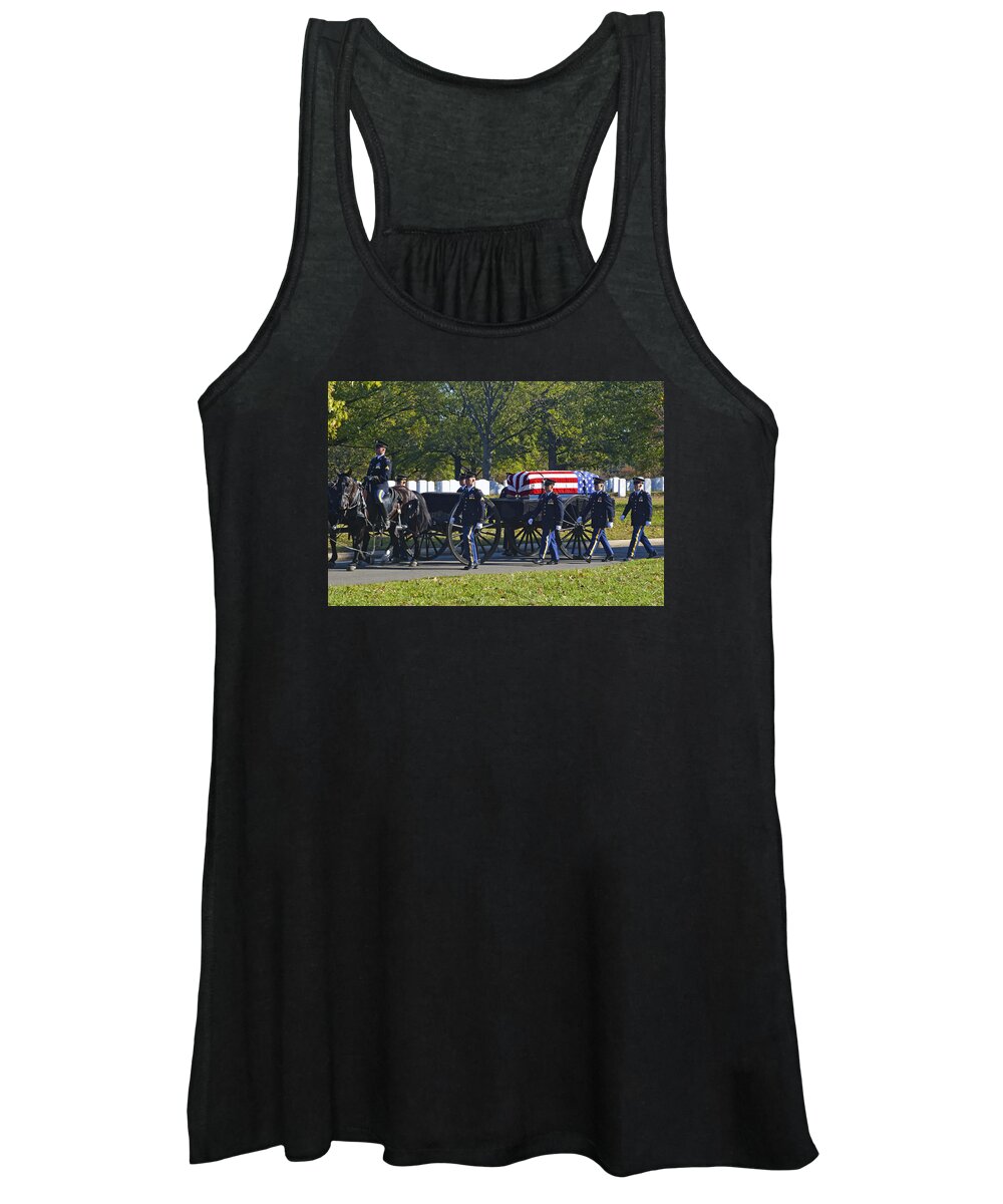 Arlington Women's Tank Top featuring the photograph On their way to rest by Paul W Faust - Impressions of Light