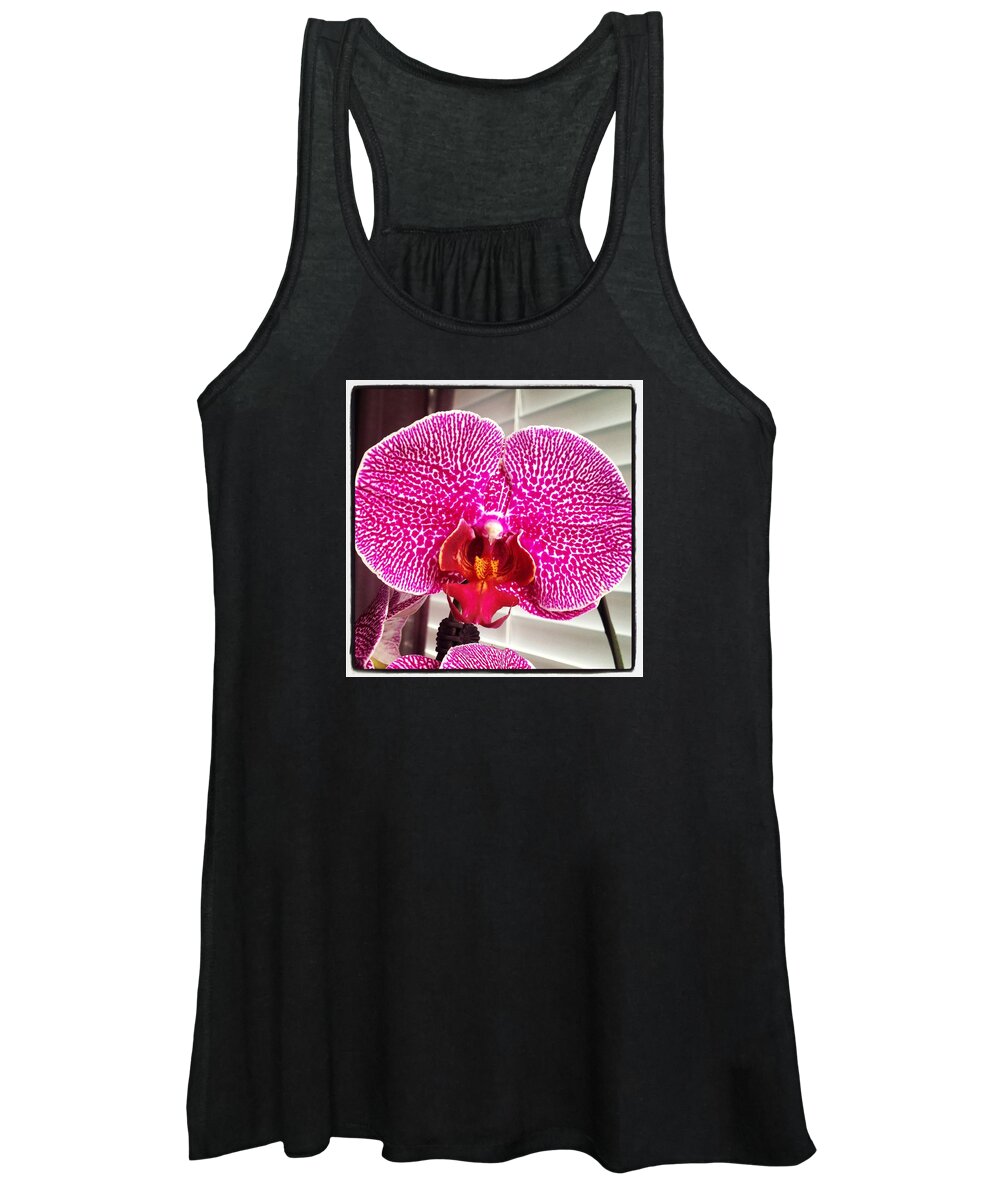  Women's Tank Top featuring the photograph Orchid by Will Felix