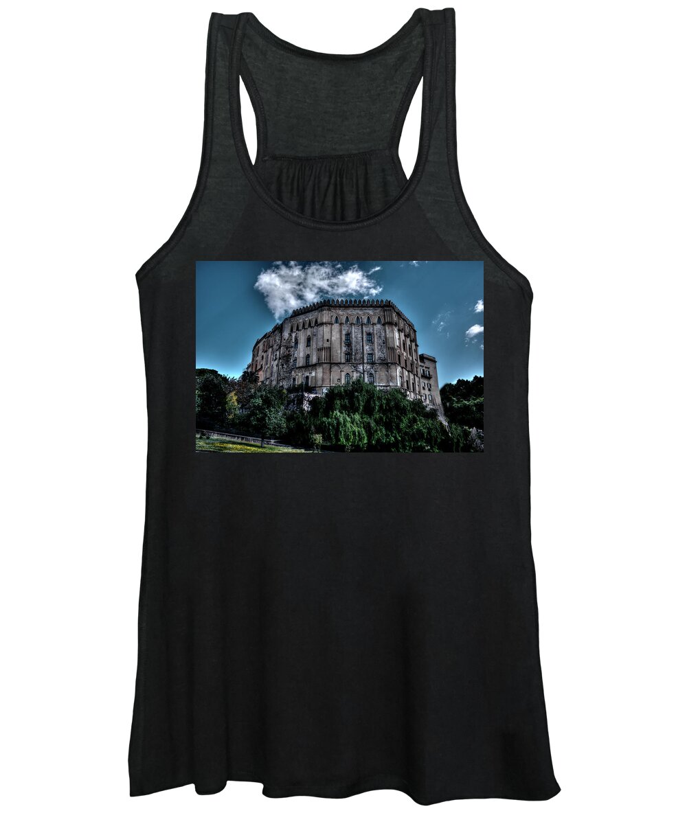  Women's Tank Top featuring the photograph Palermo Center by Patrick Boening