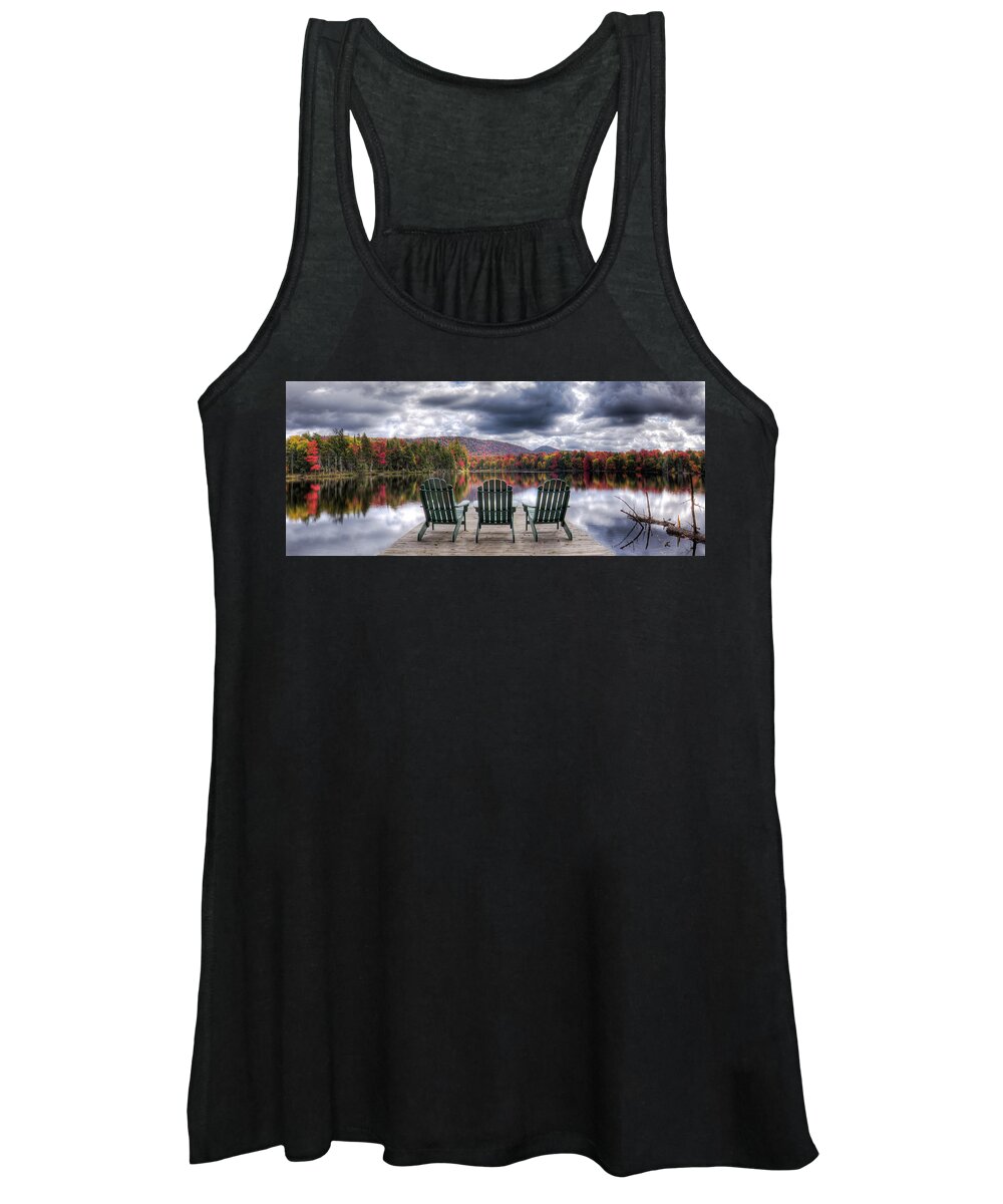 Landscape Women's Tank Top featuring the photograph Relishing Autumn by David Patterson