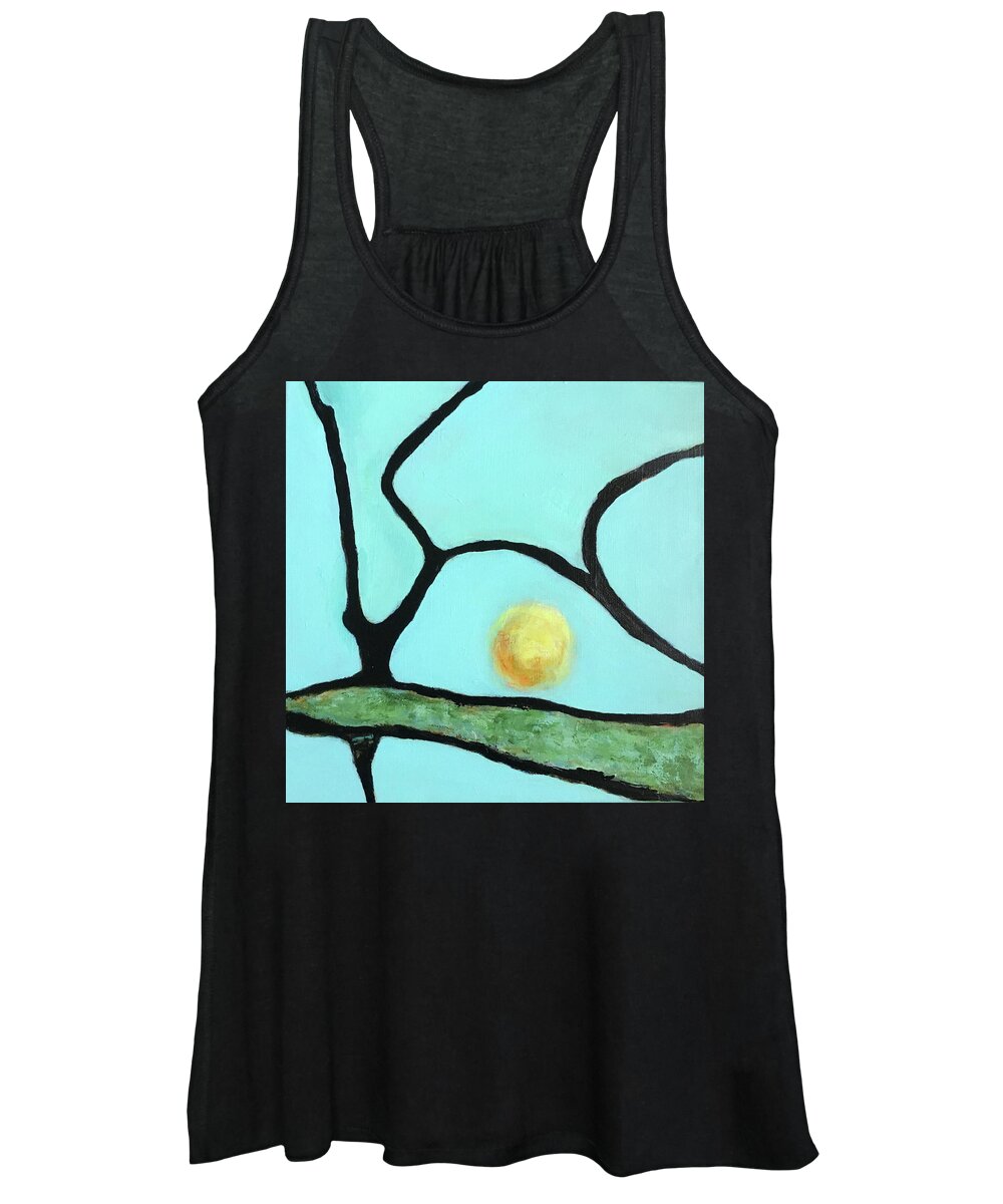 Contemporary Women's Tank Top featuring the painting Ripening III by Mary Sullivan