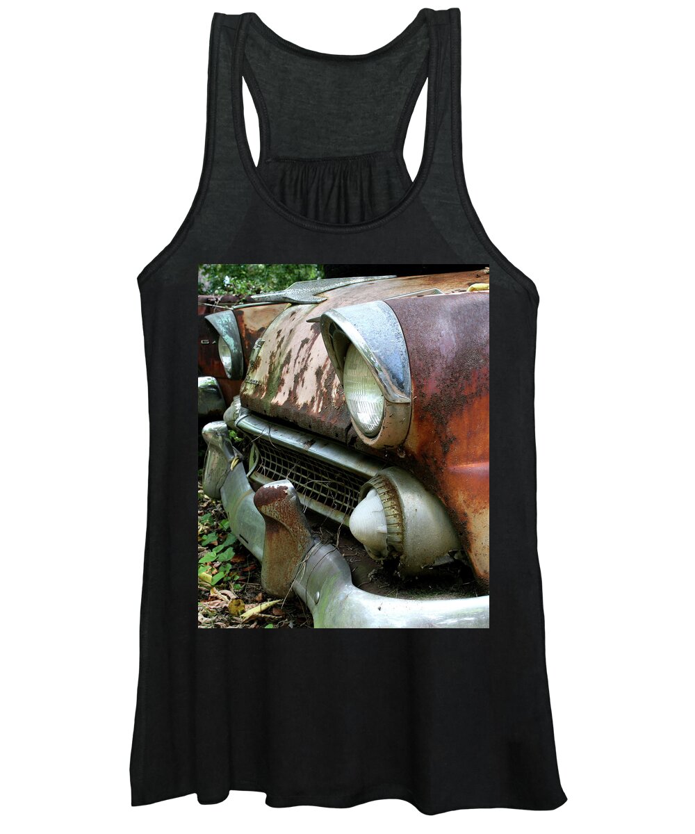 Rusty Women's Tank Top featuring the photograph Rust by Pamela S Eaton-Ford