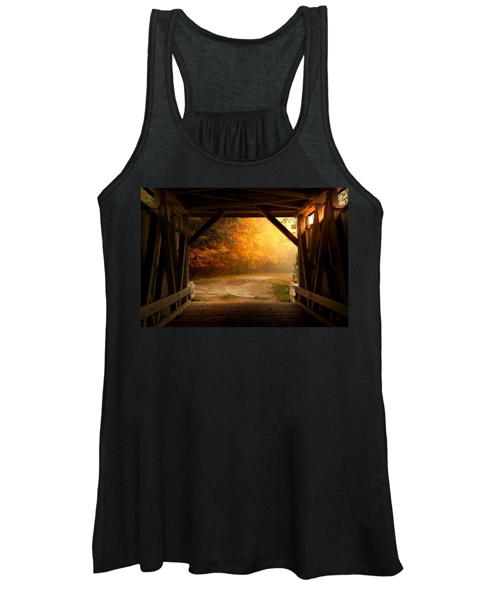 Bridge Women's Tank Top featuring the photograph Rustic Beauty 2.0 by Rob Blair