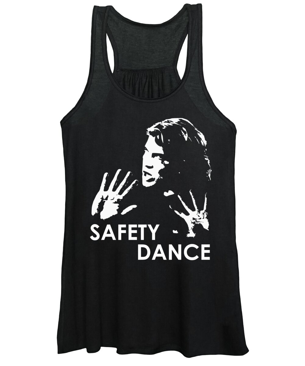 Safety Dance Women's Tank Top featuring the digital art Safety Dance by Megan Miller